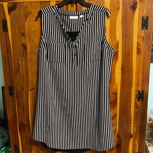 Like New Striped New York & Co Dress